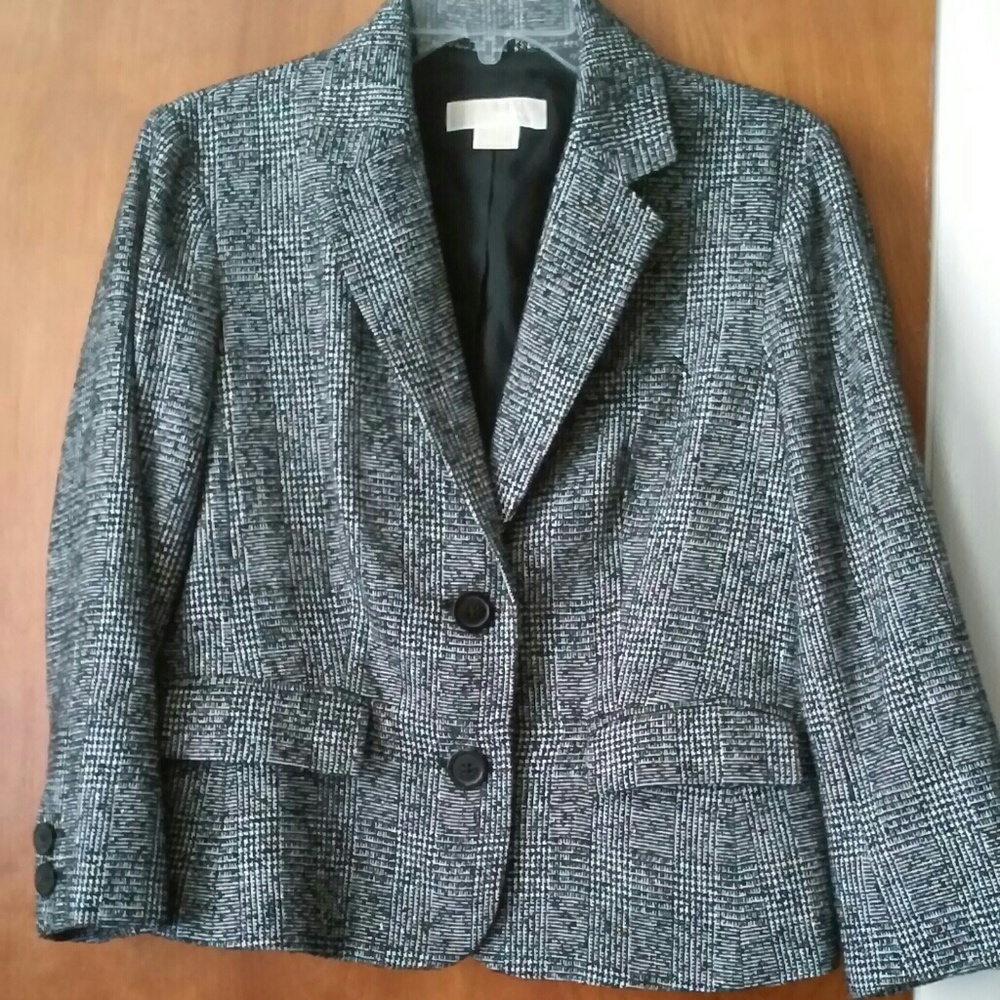 Michael Michael Kors Tweed Lined Blazer size 8
